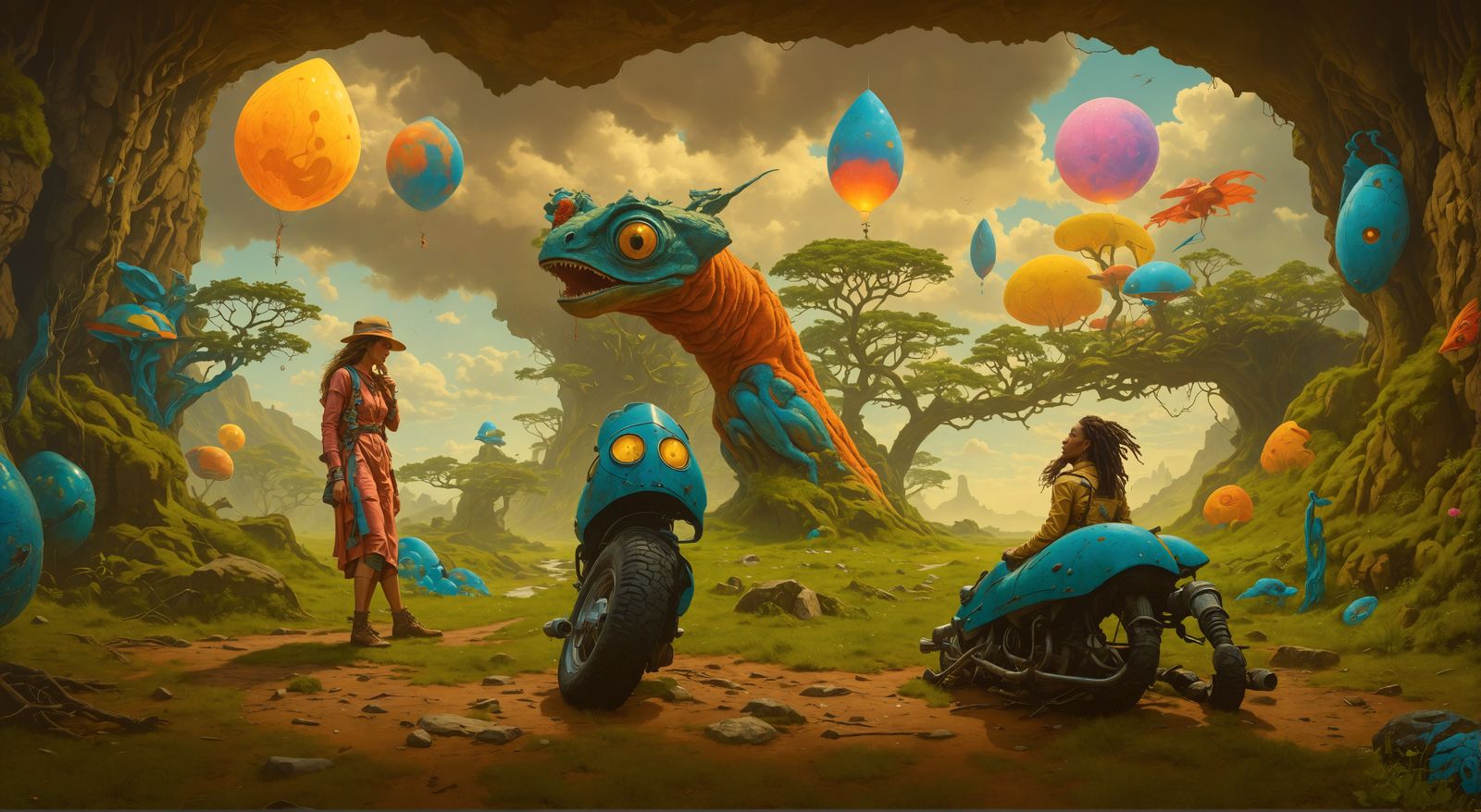 Psychedelic Lyrical Expressionism in 8K