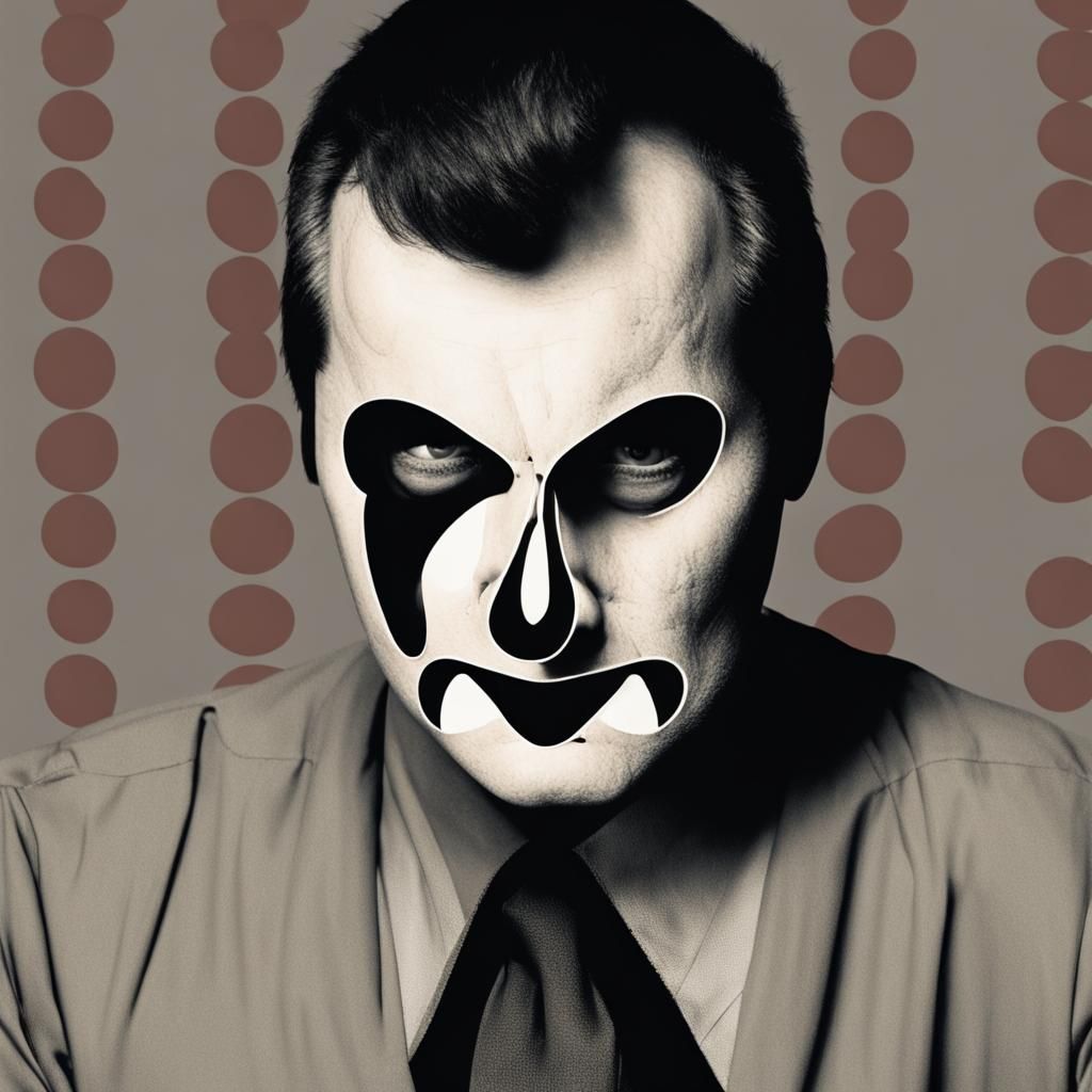 Surreal Recursive Facescape: A Visual Paradox