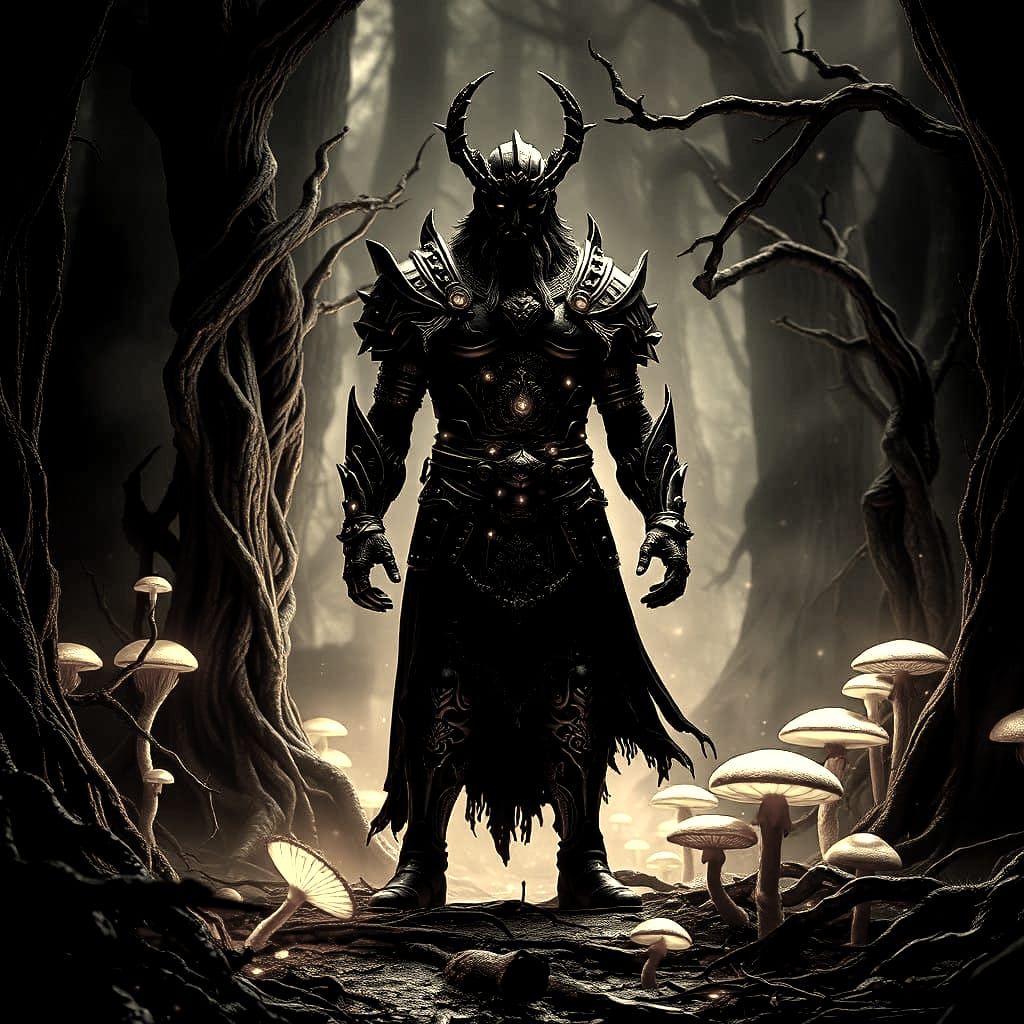 Hades in a Hyperrealistic, Cinematic Landscape