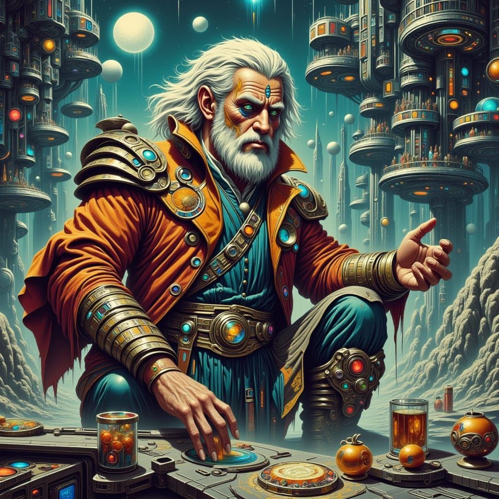 Giant Warrior Cody Piak, Owner Of The Dark Star