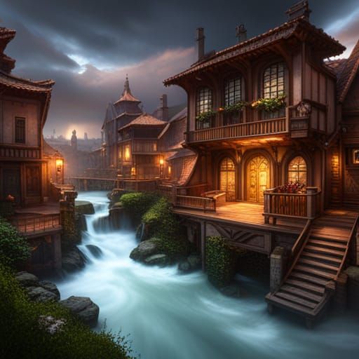 Earth in 100 Years: Dark Fantasy Concept Art