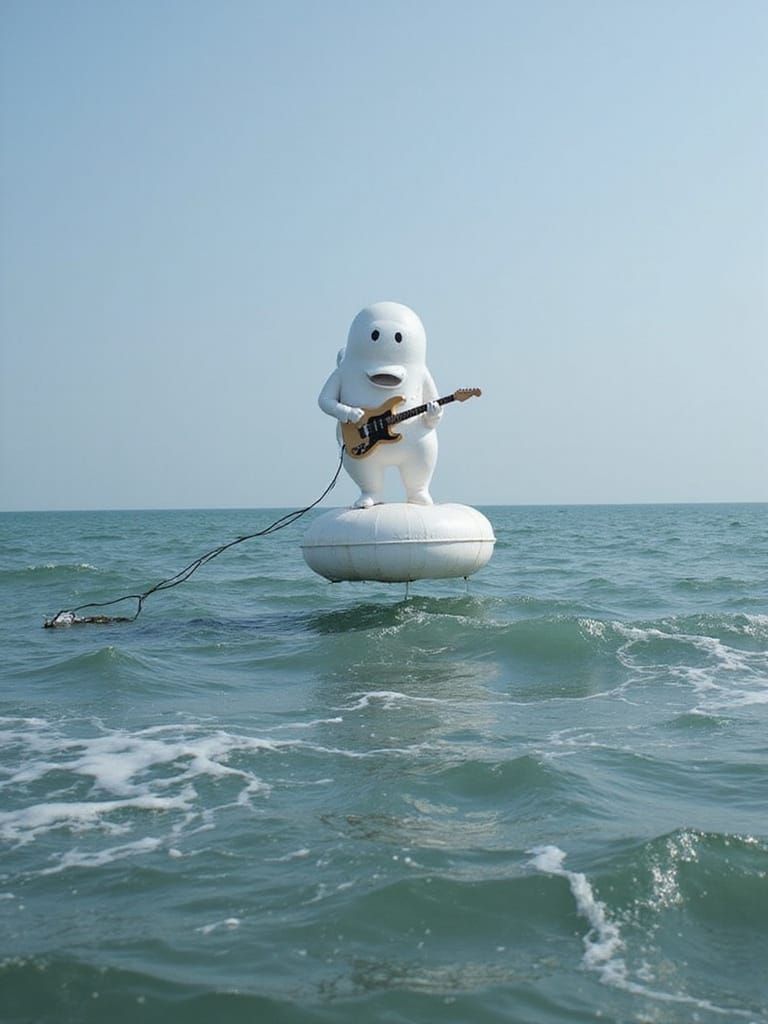 Funky Ocean Buoy Rocks to the Beat