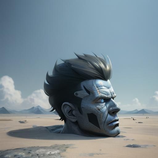 Rick Astley in Detailed 3D Anime Art