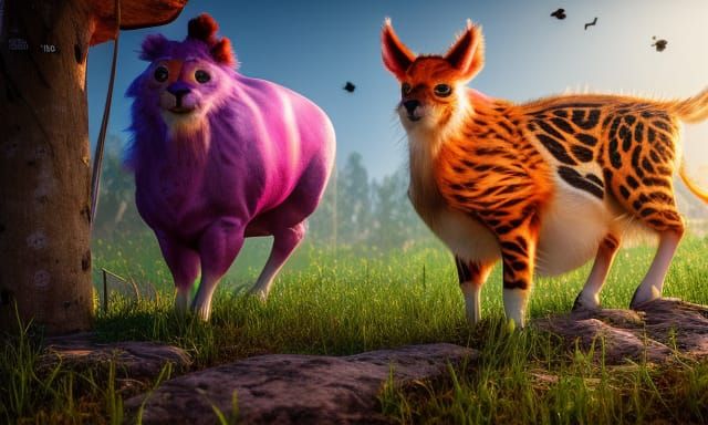 Animals from a new frontier!