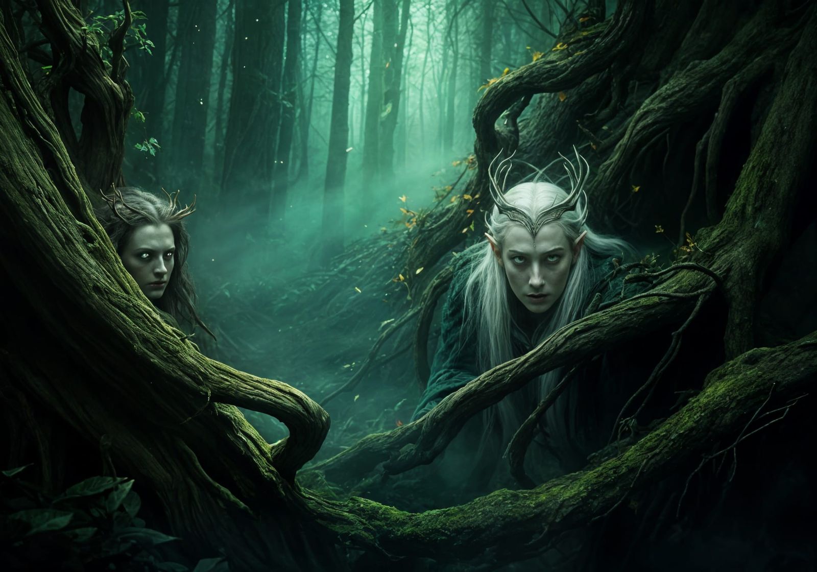 Ethereal Elves Hidden in Mirkwood Forest