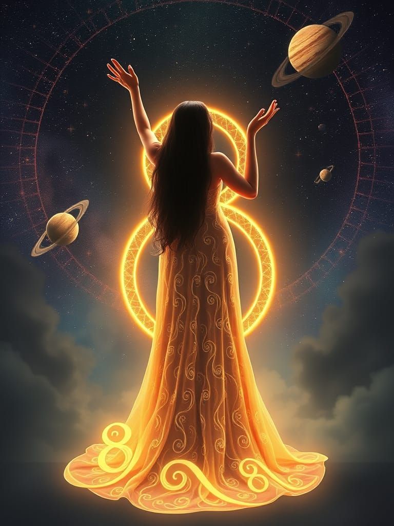 Ethereal Goddess of Celestial Harmony