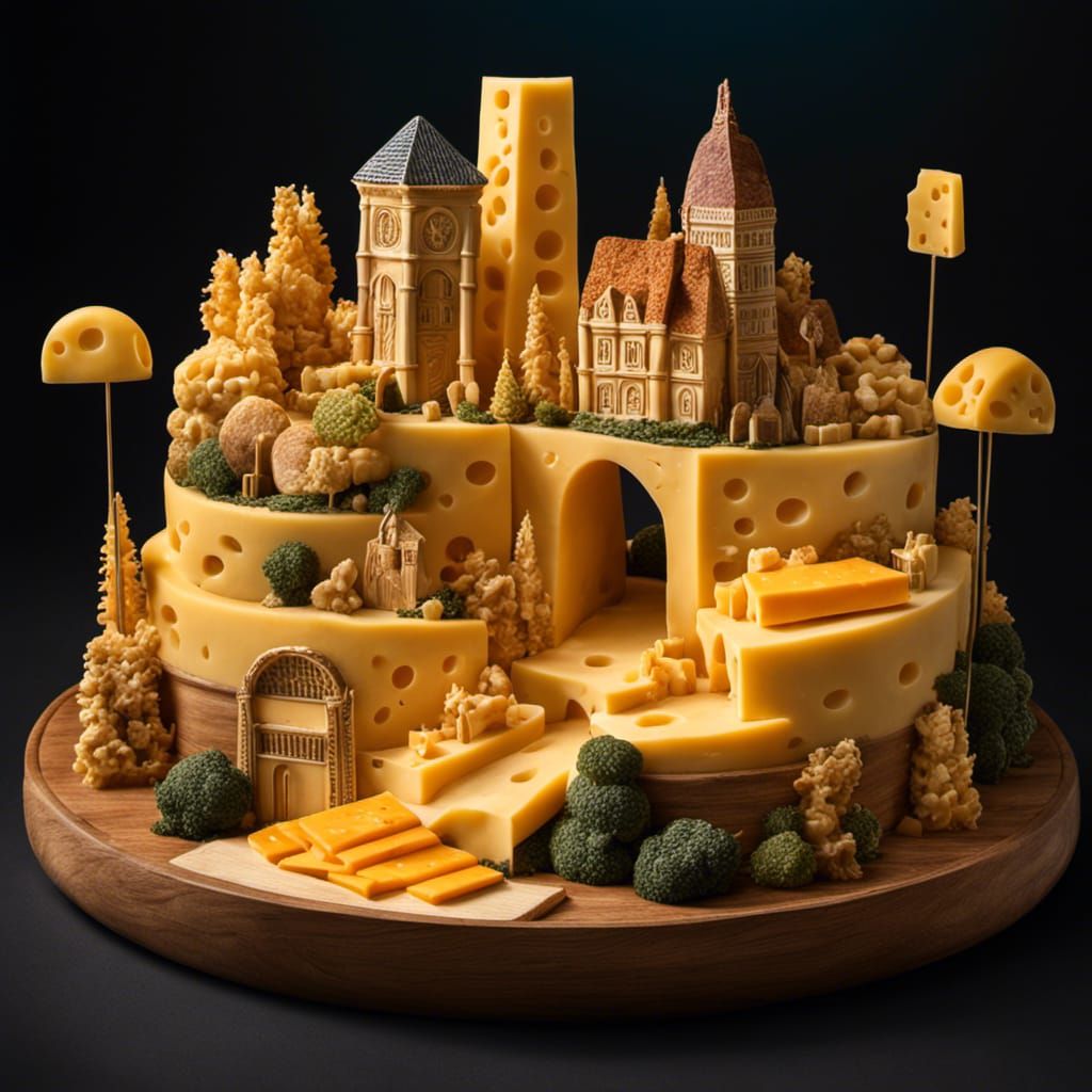 Cheese City: A Culinary Diorama