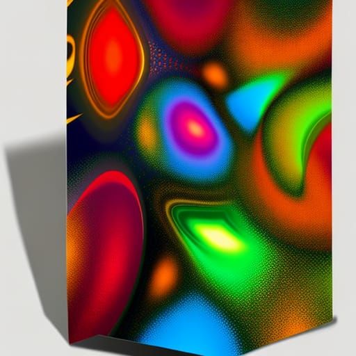 African Sphinx Attacks Arabic City: Surreal Expressionism