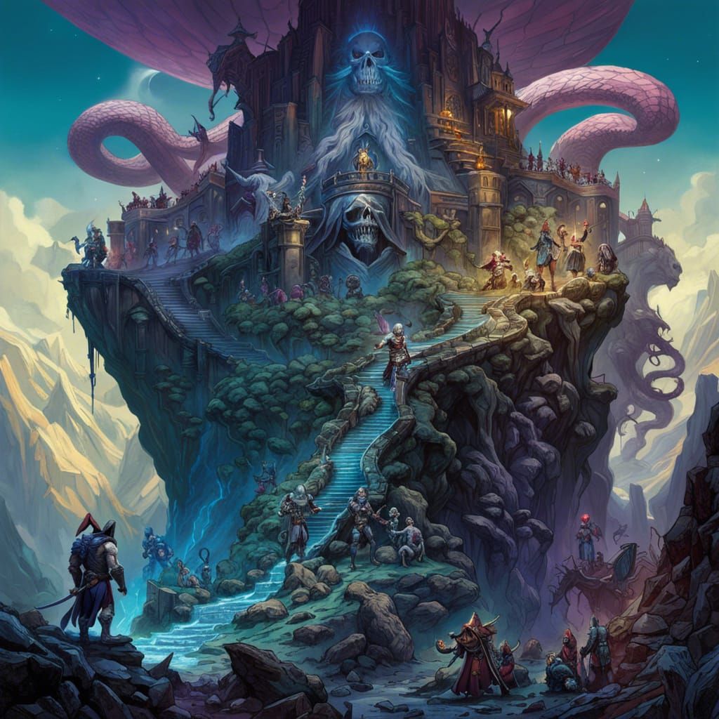 SKELETOR at the base of Snake mountain