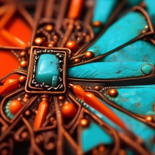 Turquoise Jewellery Radiates Neon Electricity