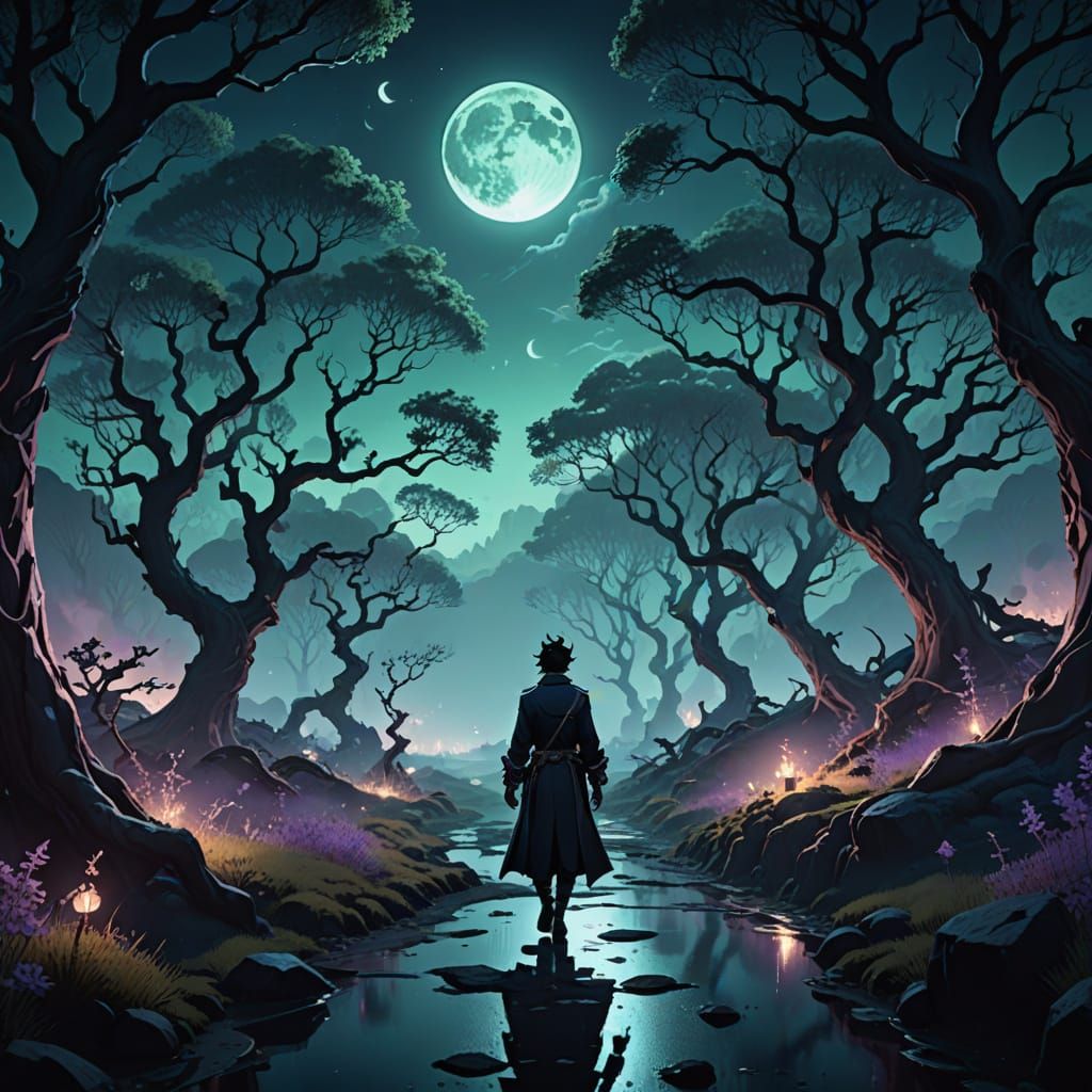 Mystical Encounter on the Black Road