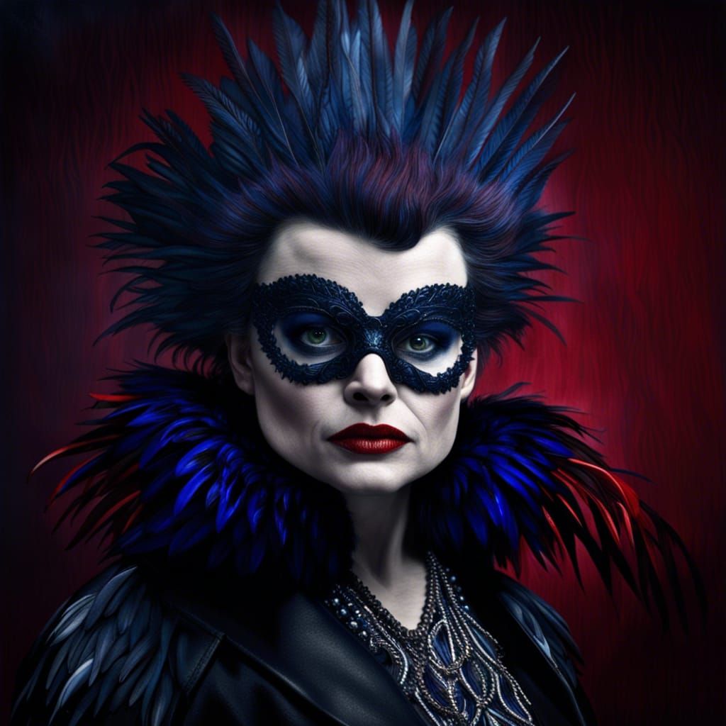 Helena Bonham Carter as Cinematic Magpie Supervillain