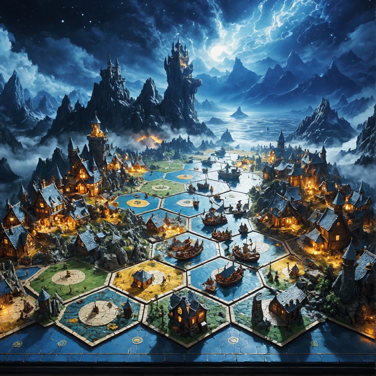 Catan Board Game Meets Norse Mythology in 3D