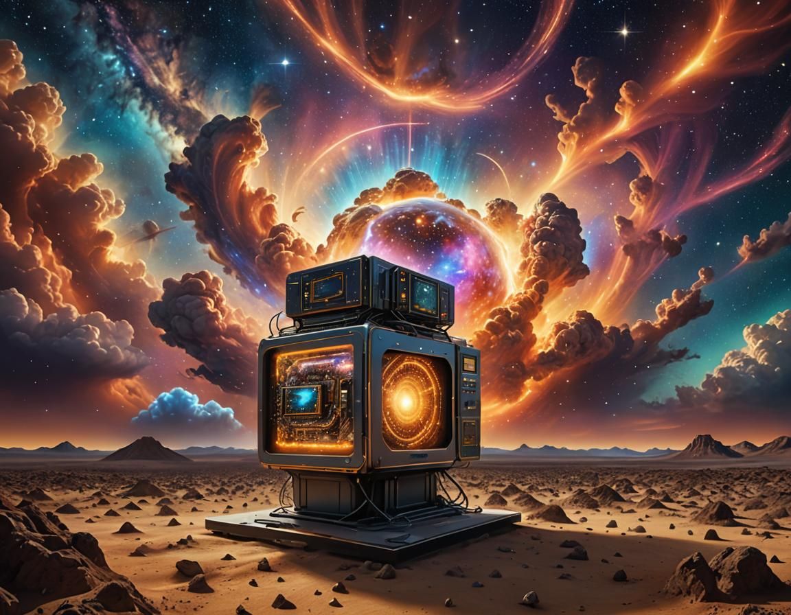 Deep Thought's Answer in a Surreal Galaxy