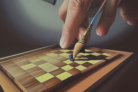 Detailed Photorealistic Painting in 8k Resolution