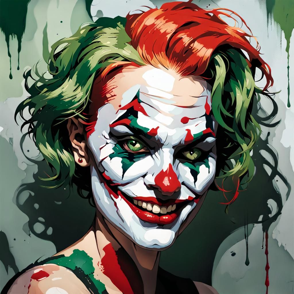 Jacklyn Napier Portrait in Graphic Novel Style