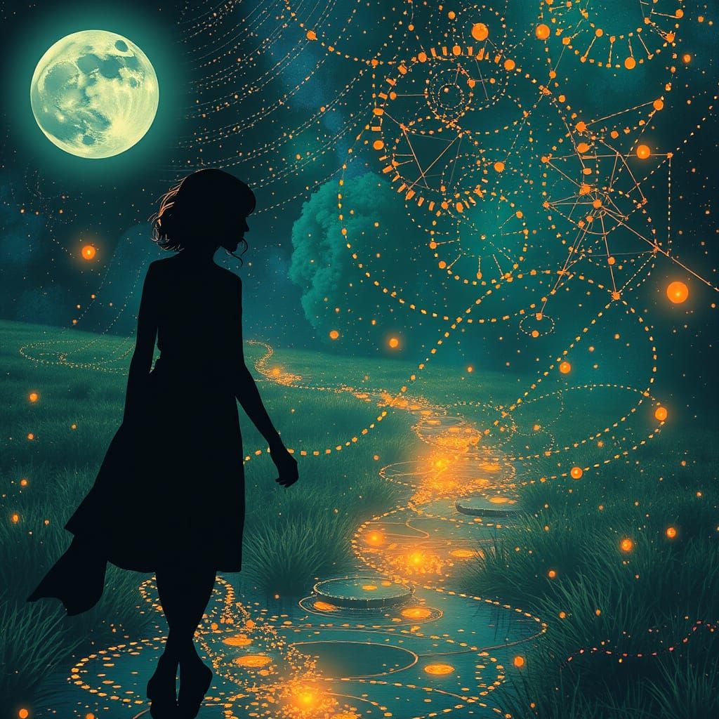 Cosmic Surrealist on a Quantum Pathway