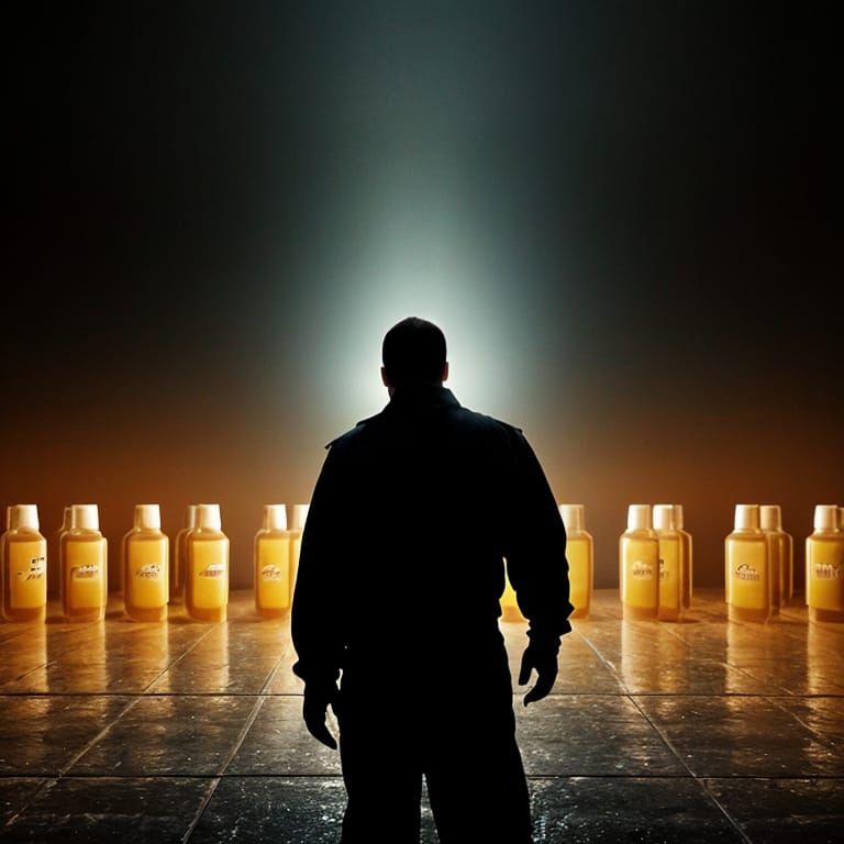 P Diddy's Lube Extravaganza: A Cinematic Still