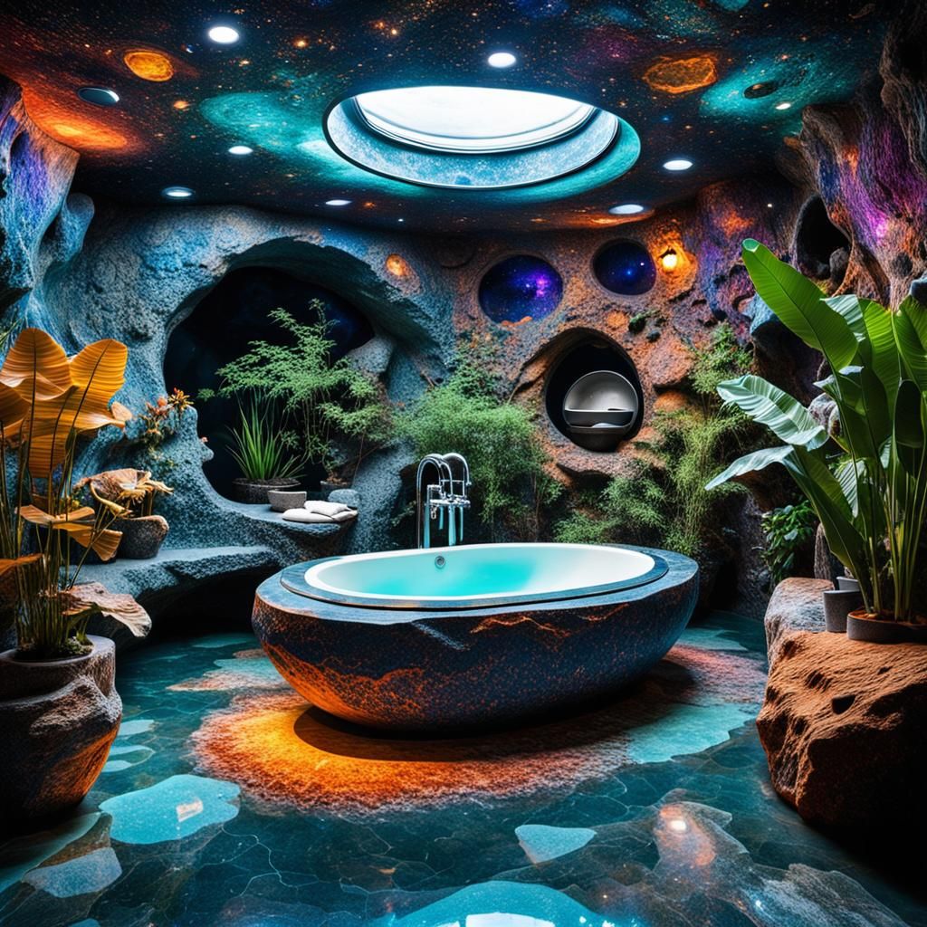 Spaceship Bathtub corner