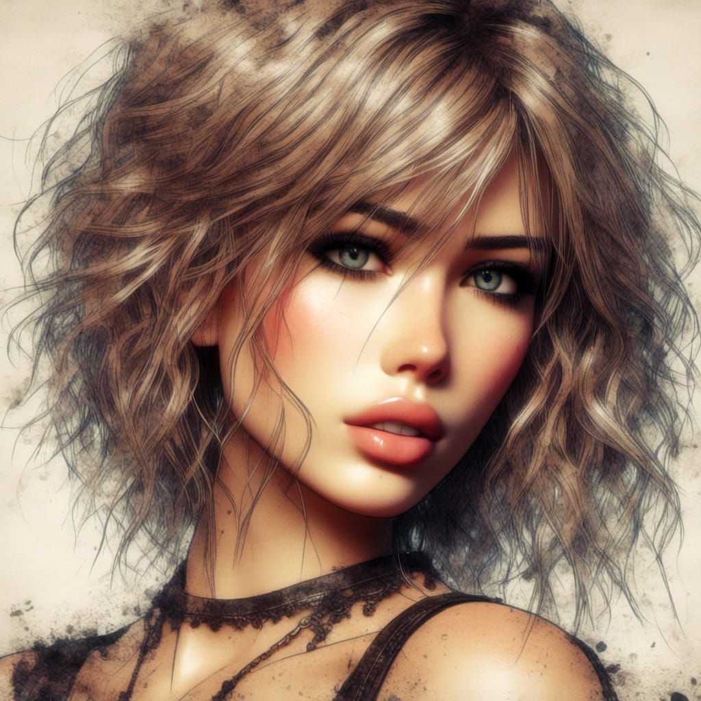 Hyperrealistic 3D Portrait Render