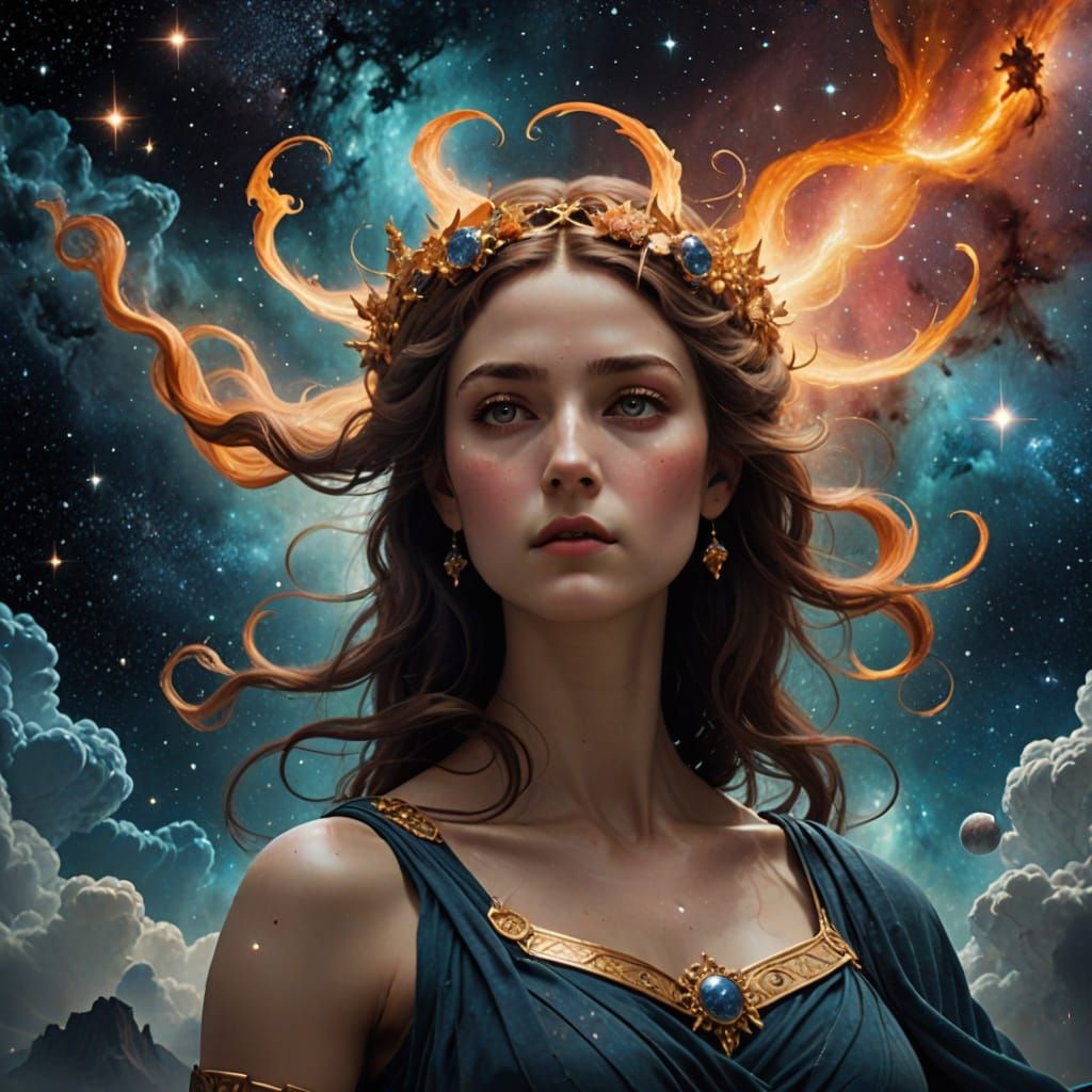 Persephone Nebula in Deep Space