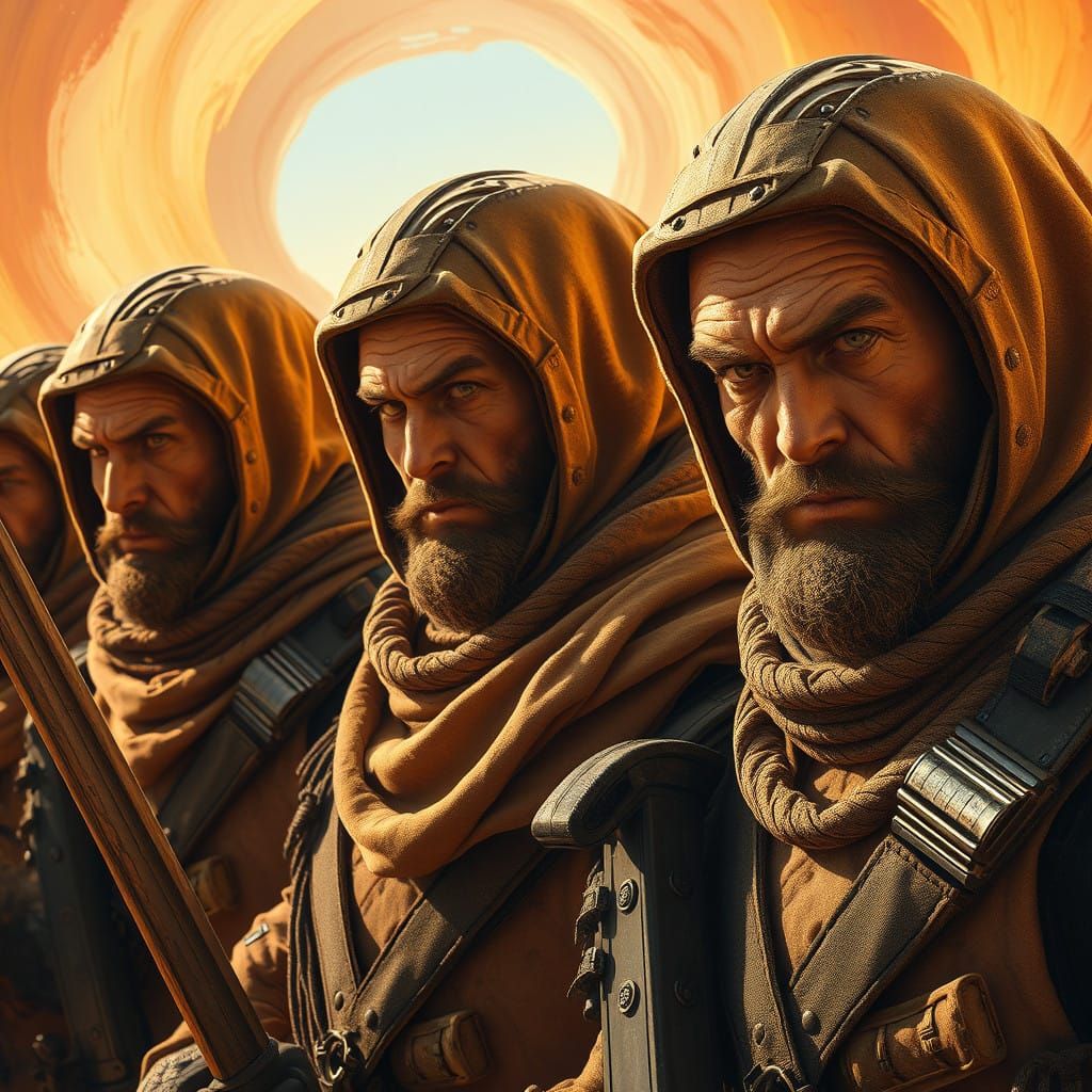 Dune Warriors Stand Ready for Revenge