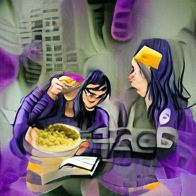 Kate Bishop and Yelena Belova Share Mac and Cheese