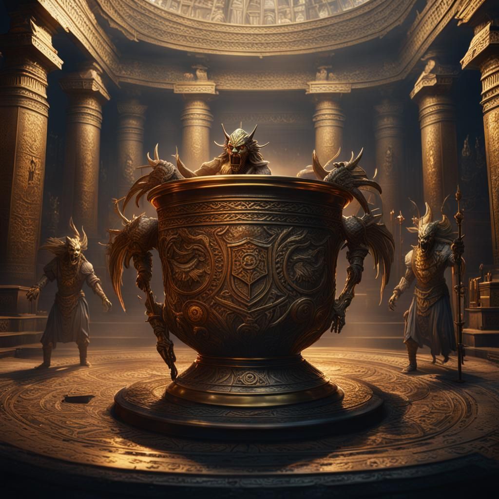 Goetia Demons Emerge in King Solomon's Temple