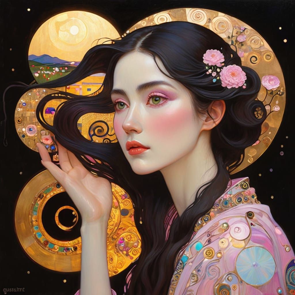 Ethereal D&D Character in Vibrant Golden Light