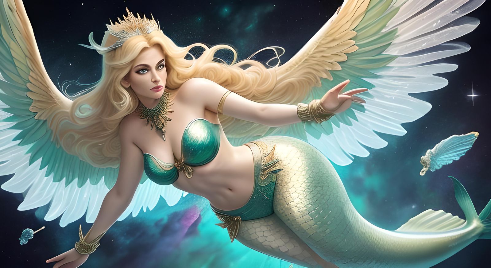 Eyanna Oorlu, Mermaid Goddess Of The Celestial Seas
