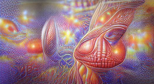 Mystical ET in Space: Psychedelic Poster Art