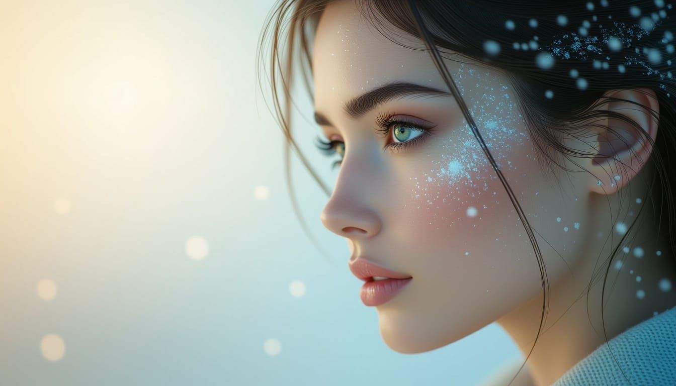 Abstract Gradient Art with Subtle Textures