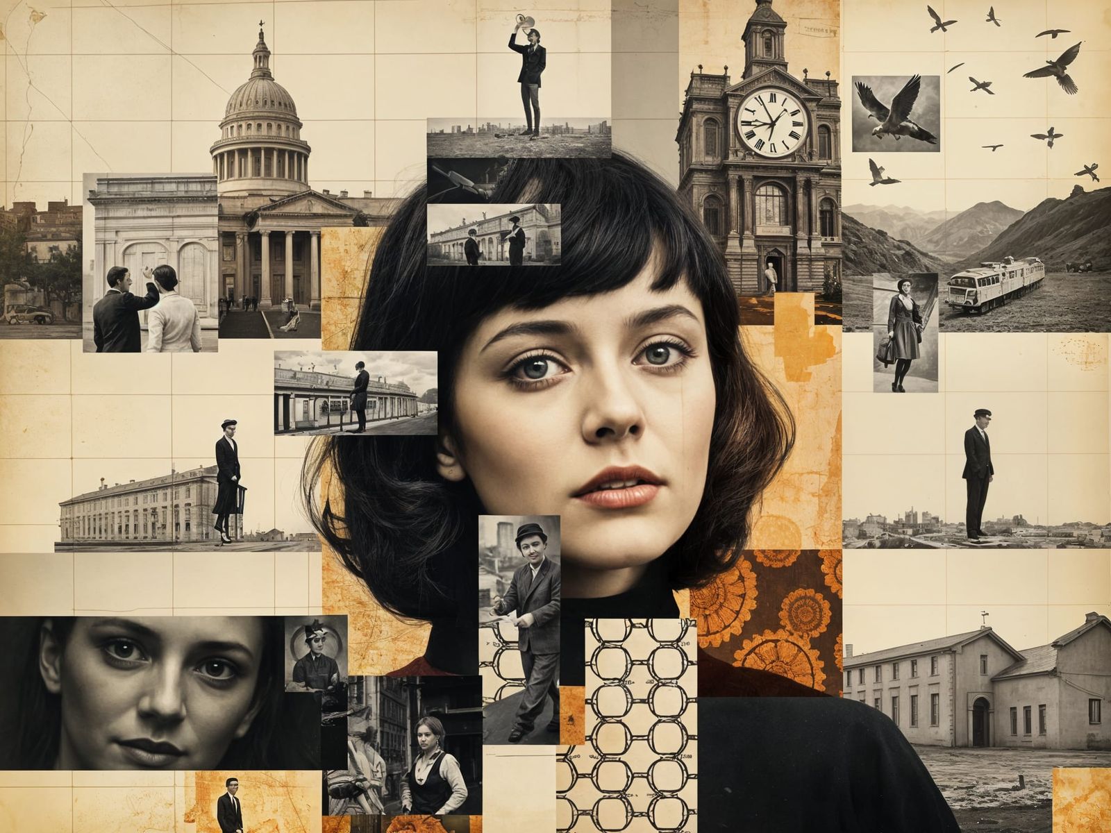 Surrealist Collage Art in Style of Hannah Höch