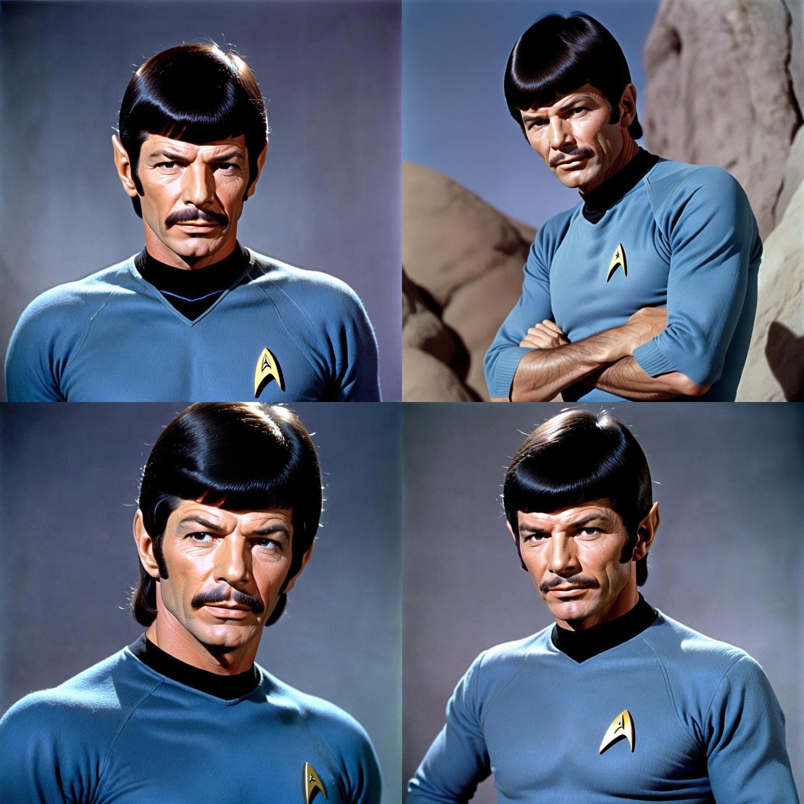Charles Bronson as Star Trek's Spock