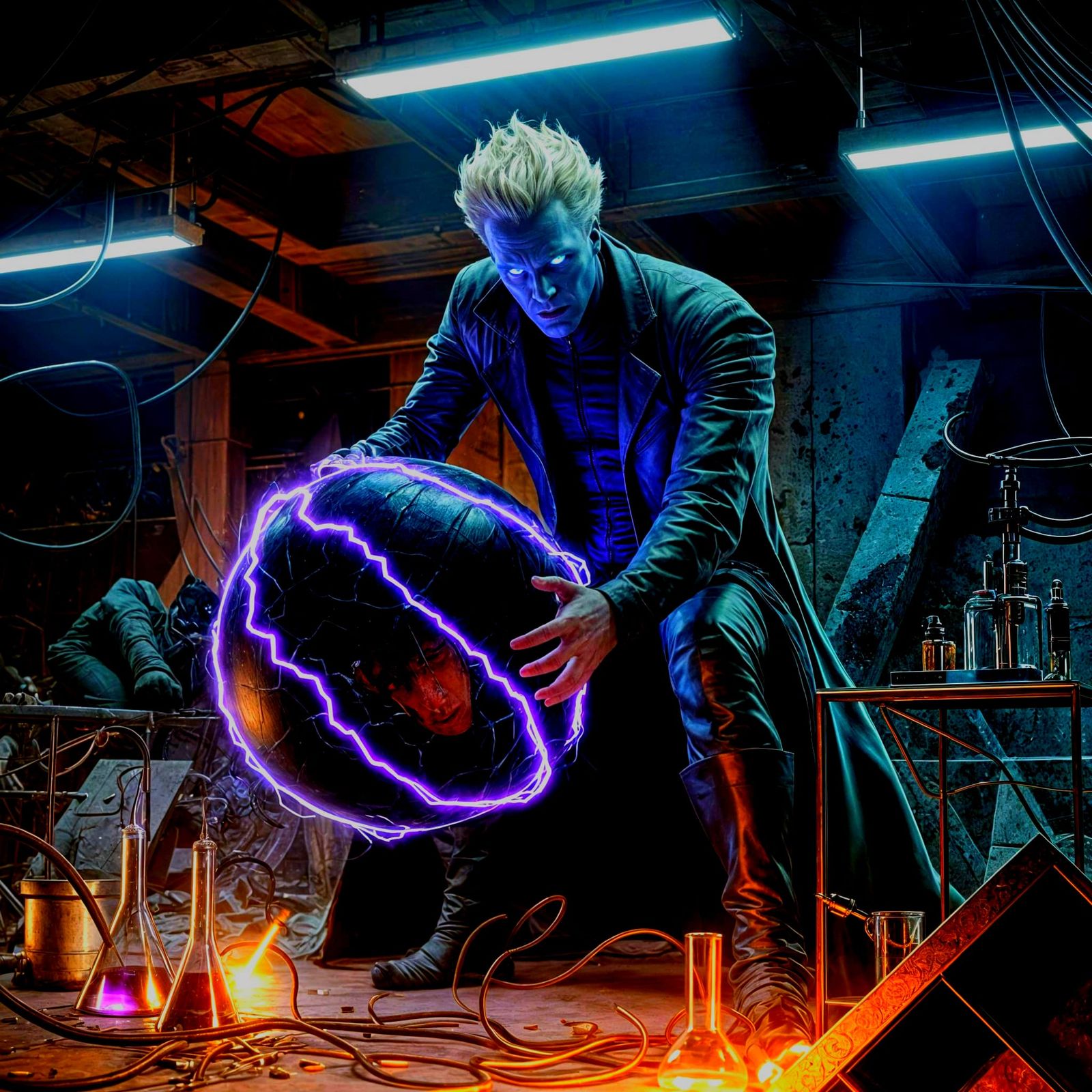 Original AI-Generated Supervillain Concept