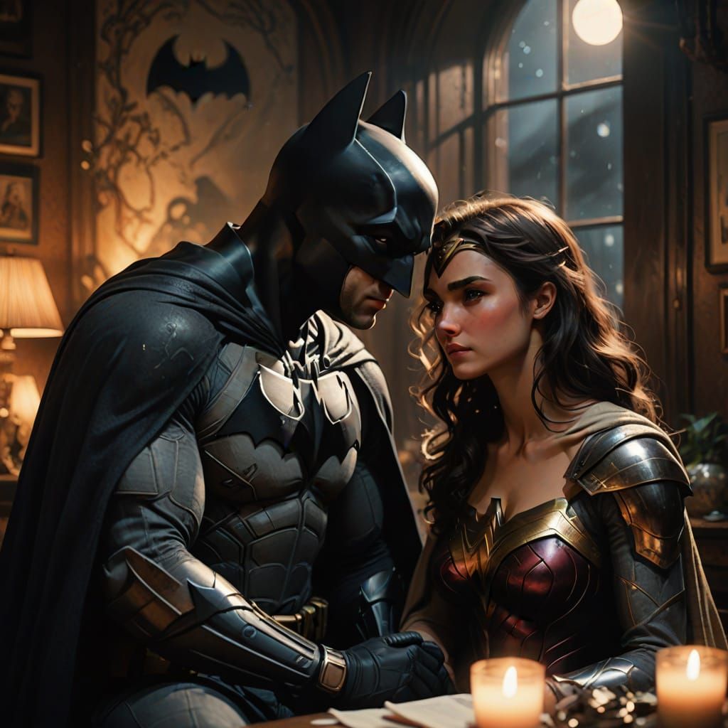 Batman and Wonder Woman: 80s Dreamscape