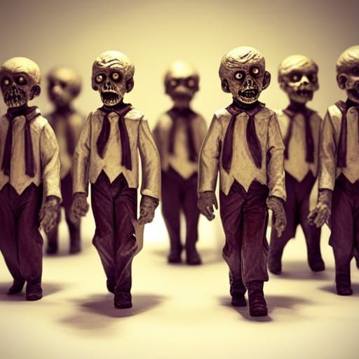 Sinister Zombie Horde Invades City