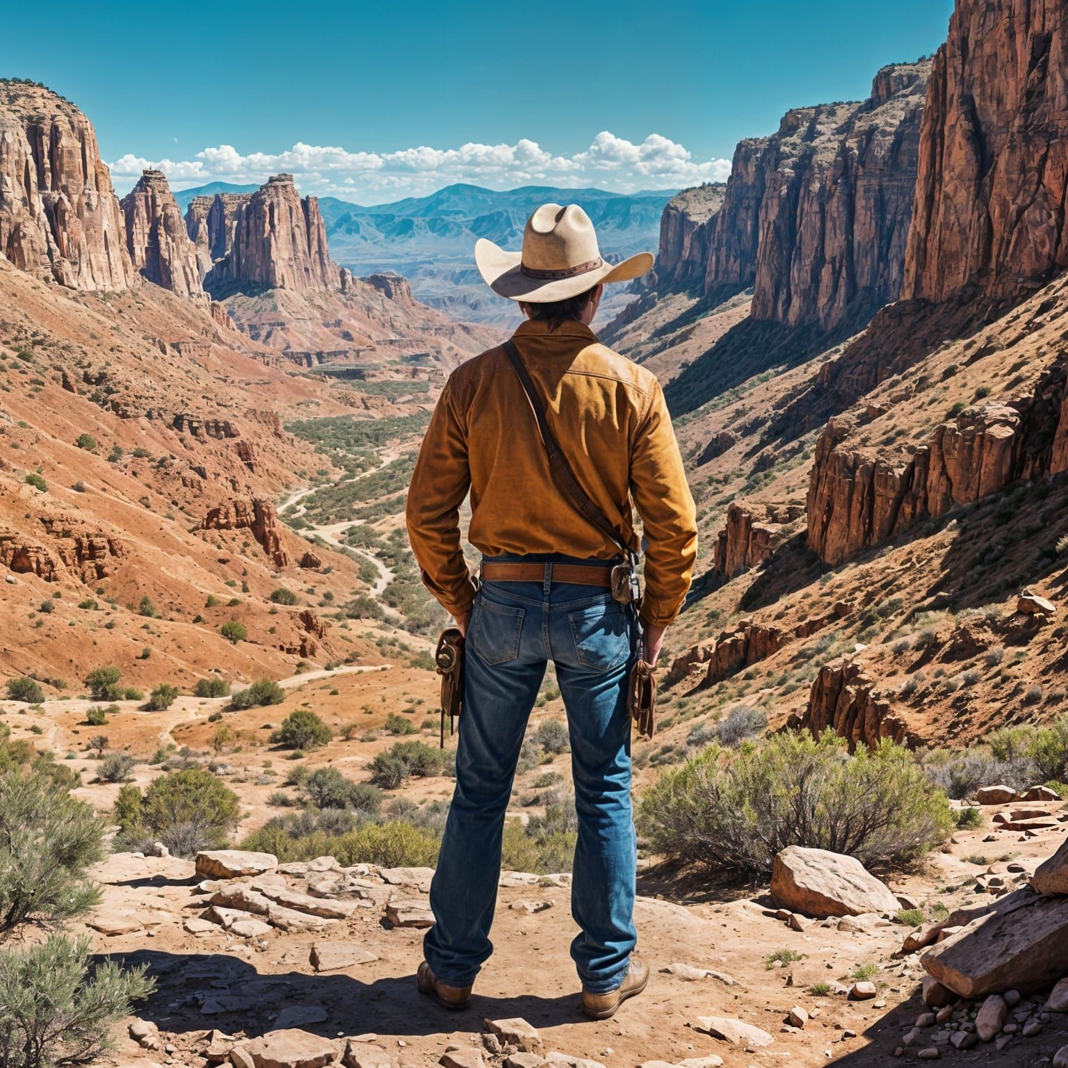 Surreal Cowboy Explores Copper Canyons of Chihuahua