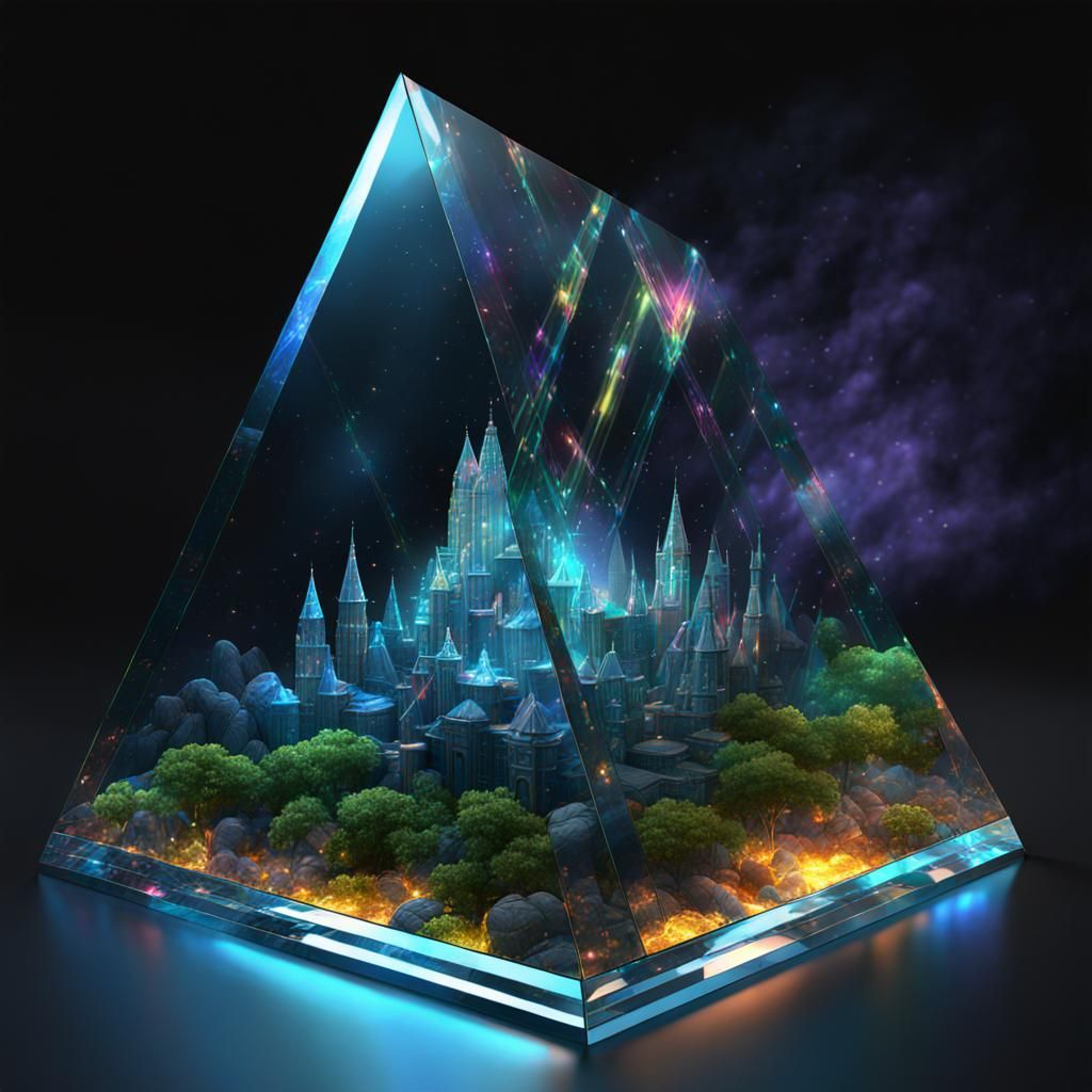 Prism Light Beam Album Cover Art