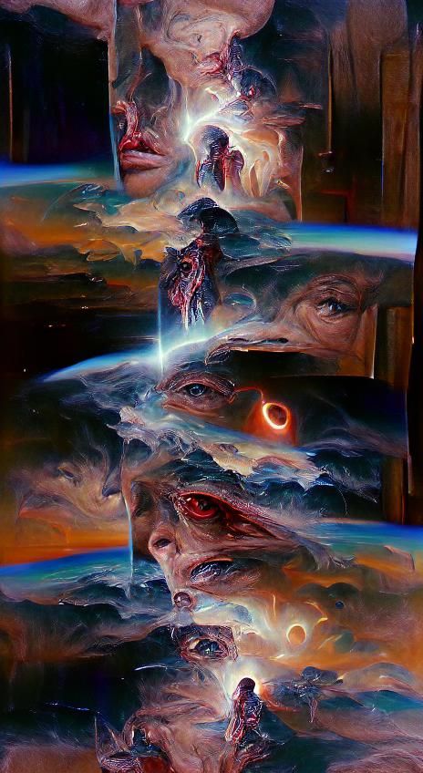 Ethereal Oil Painting Inspired by James Gurney