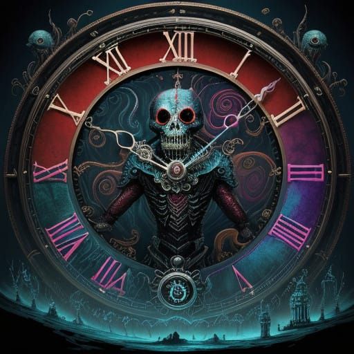 Undead Tuxedo Creature Counts Down to Terror