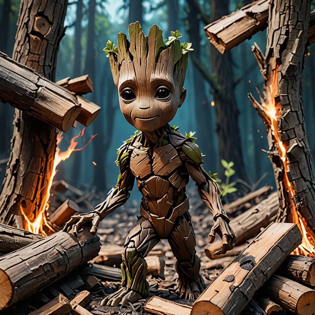 Run Groot, run!