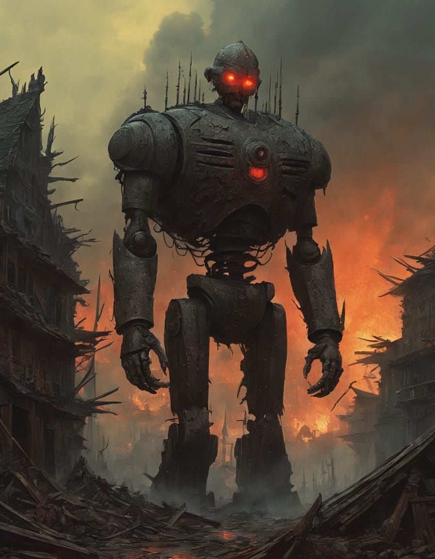 Medieval Apocalypse by Gothic Robot Æthelbald of Mercia