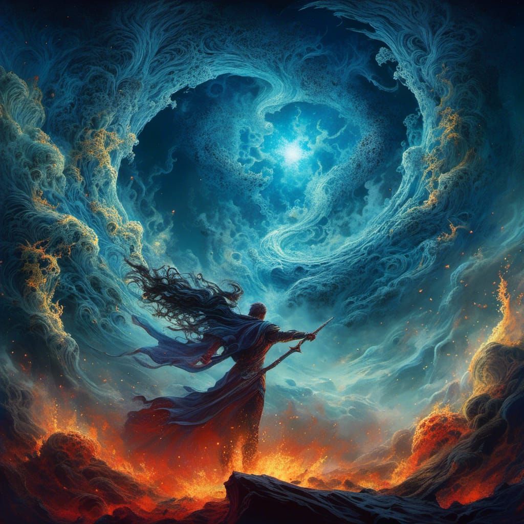 Hades in the Underworld: Digital Matte Painting