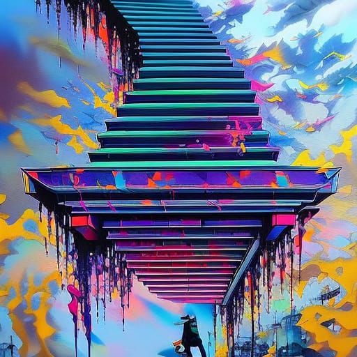 upside down stairs to other worlds