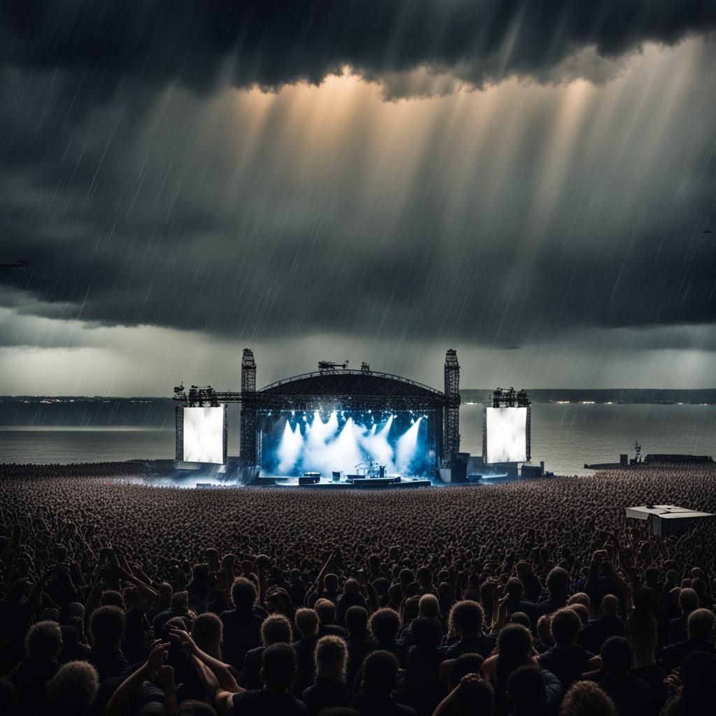 Rainy Heavy Metal Festival by the Sea
