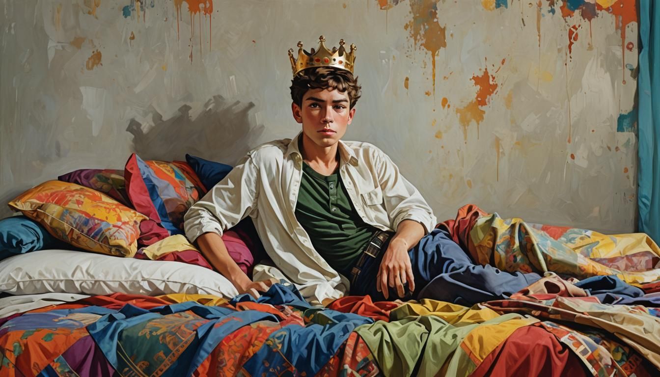king in bedroom