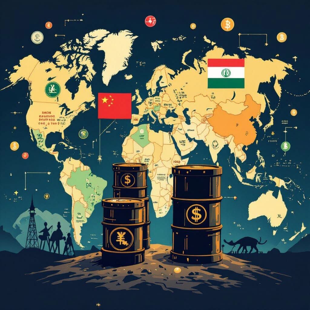 Global Geopolitical Map of Energy and Currency Shift