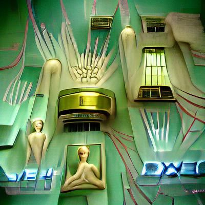 Colorful Nebula Vortex as Dreamlike Digital Art