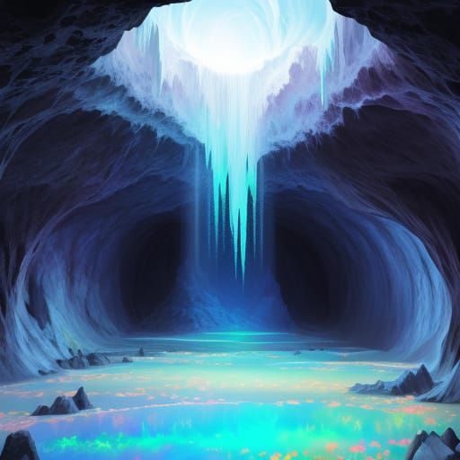 Opal-Filled Cave